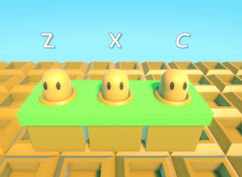 もぐらたたきミニタイピング