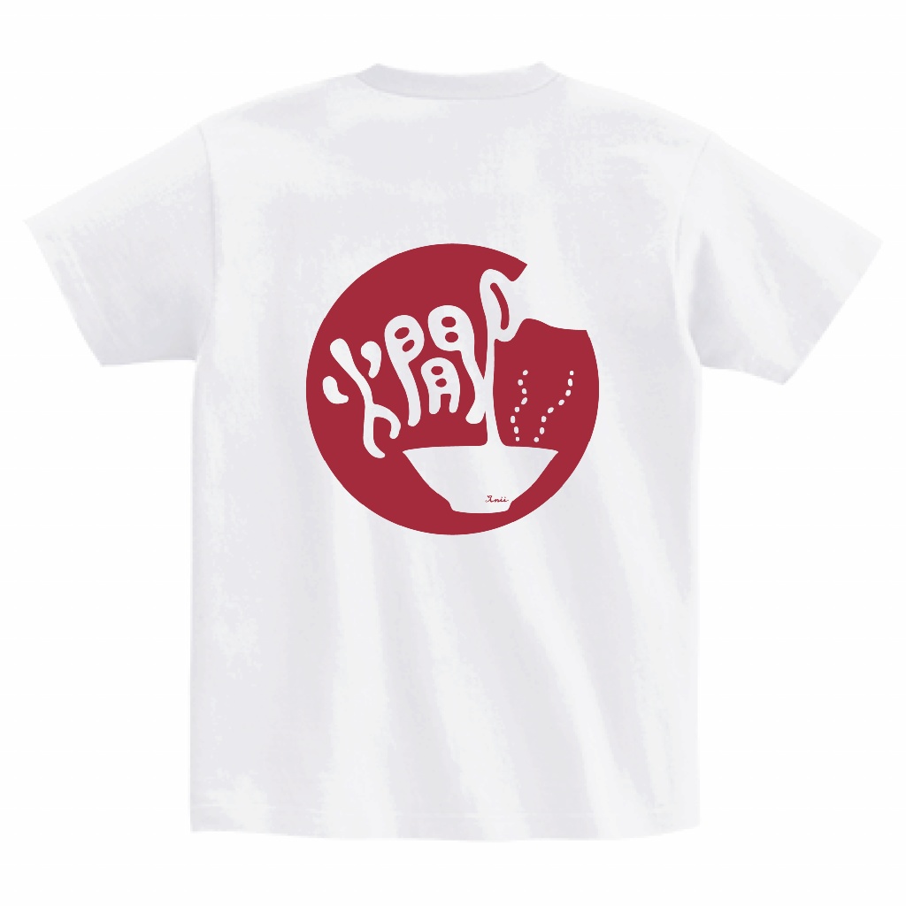 「燗」Tシャツ(日の丸カラー)