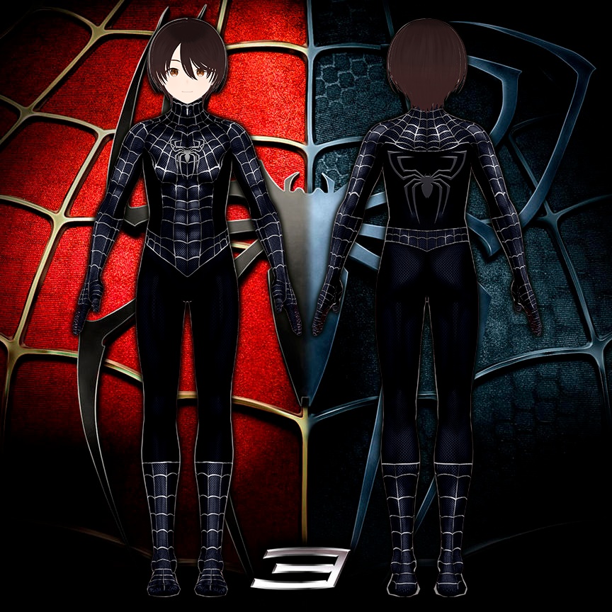 ใVRoidใMale Ver. Spider-Man Costume โฆSpider-Man Raimi Trilogyโฆ