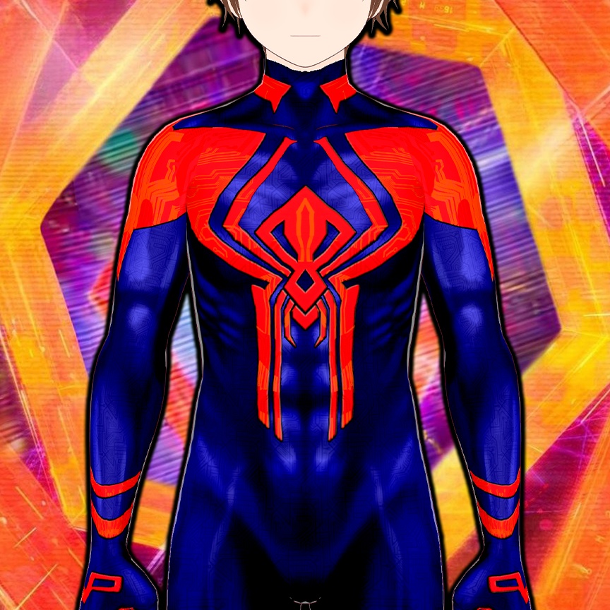 【VRoid】[UNISEX] Spider-Man 2099  Across The Spider-Verse Costume