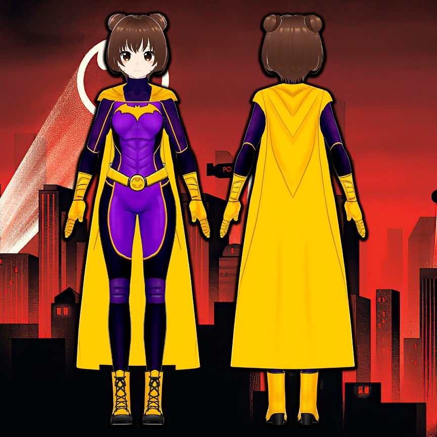 ใVRoidใBatgirl Costume โฆGotham Knightsโฆ