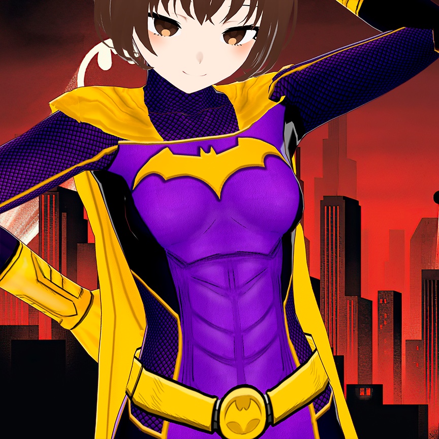 ใVRoidใBatgirl Costume โฆGotham Knightsโฆ