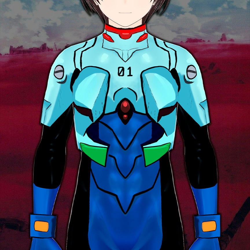 【VRoid】Shinji Plug Suit Costume from Neon Genesis Evangelion