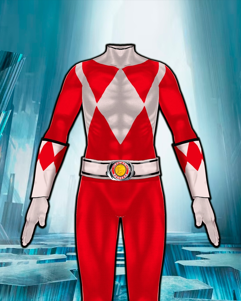 【VRoid】Red Power Ranger  ✦スーパー戦隊シリーズ✦