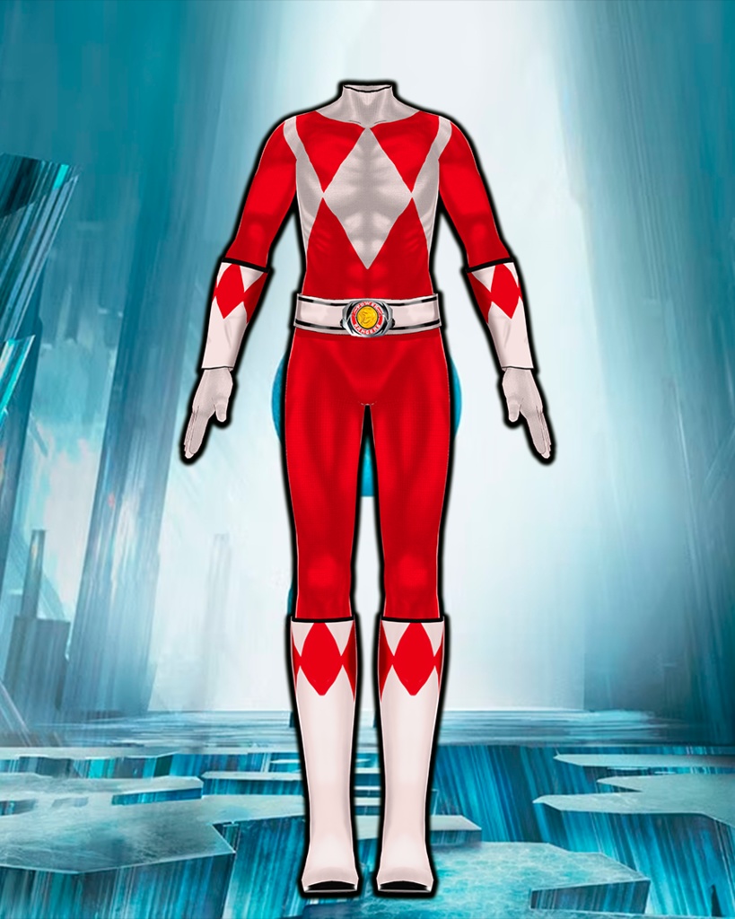 【VRoid】Red Power Ranger ✦スーパー戦隊シリーズ✦