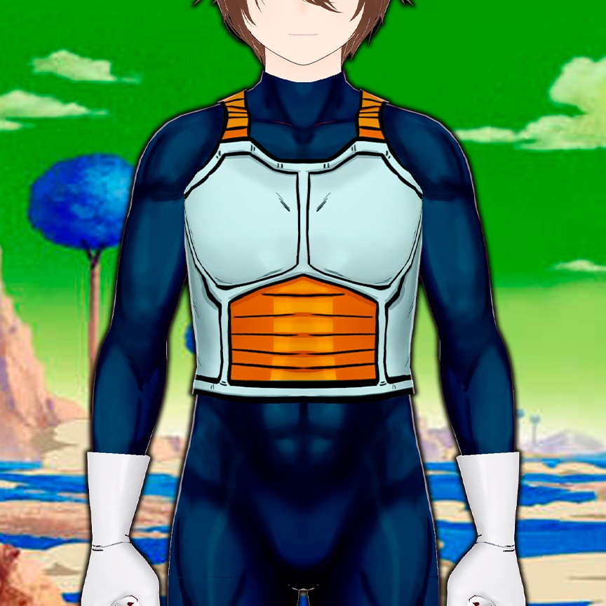 【VRoid】[UNISEX] Vegeta Costume