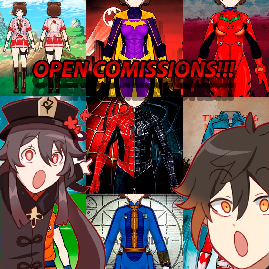 OPEN COMISSIONS VROID