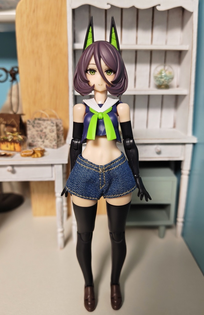 デニムショートパンツ バスタードールサイズ