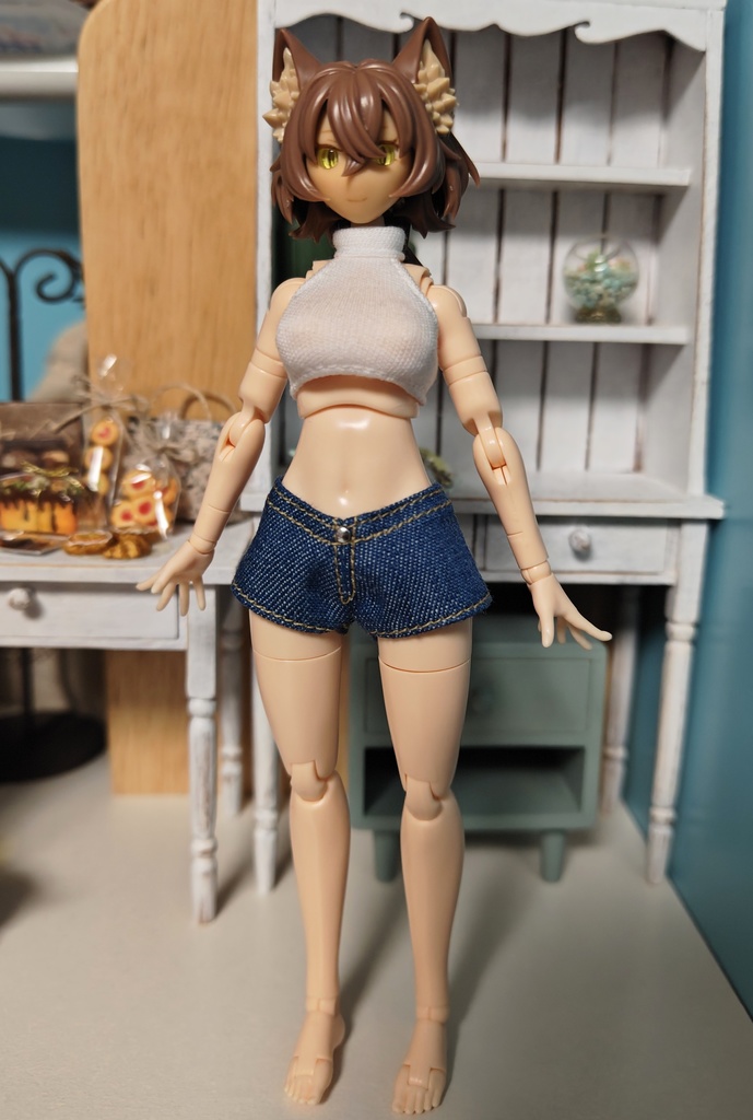 デニムショートパンツ  Lサイズ