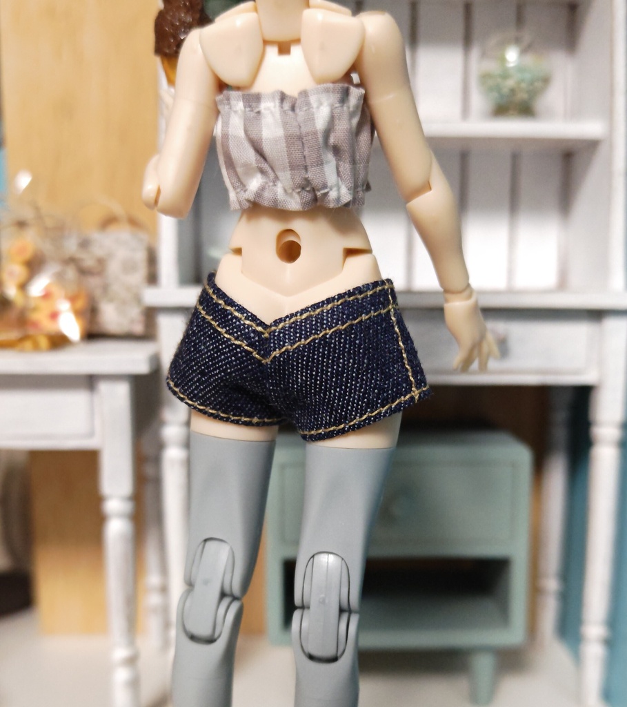 デニムショートパンツ  Mサイズ  インディゴ色
