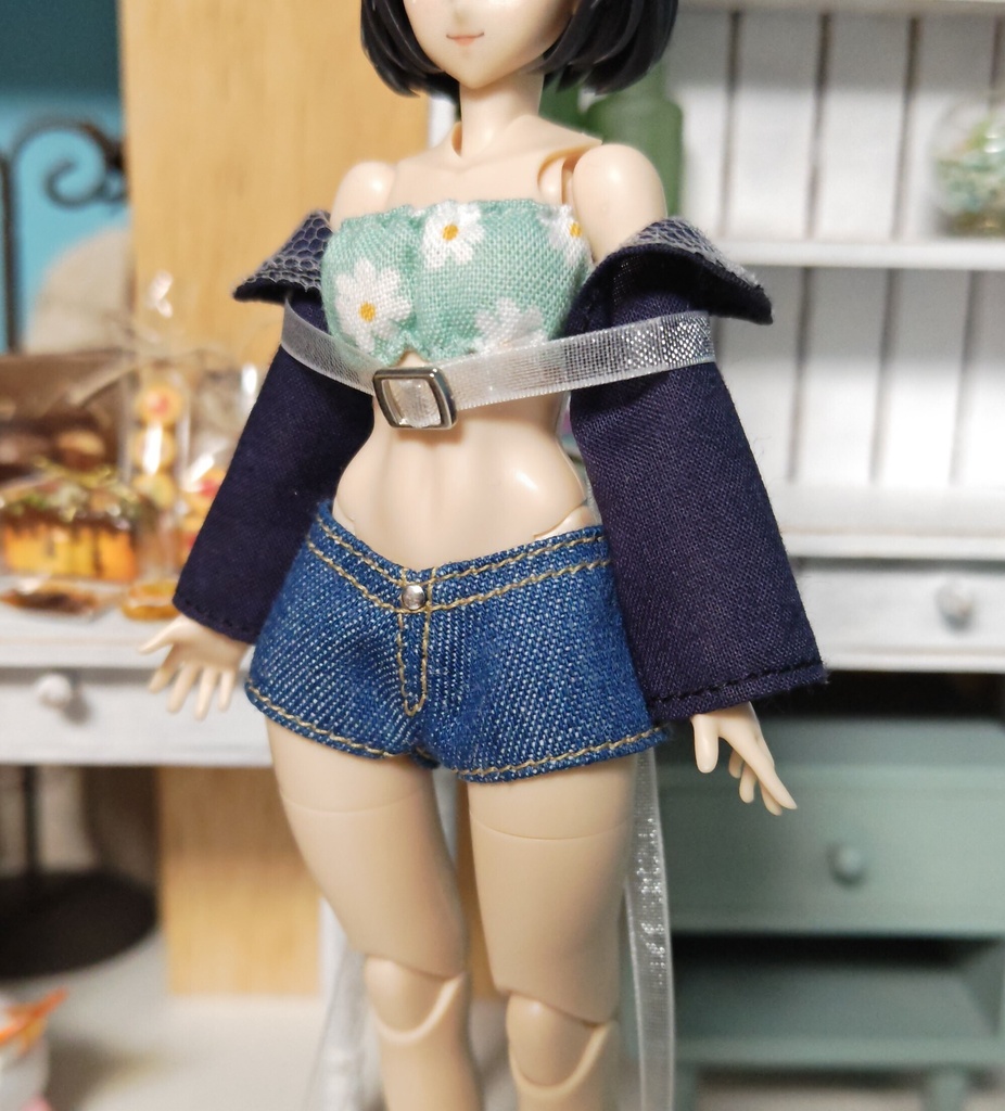 アームカバー紺色
