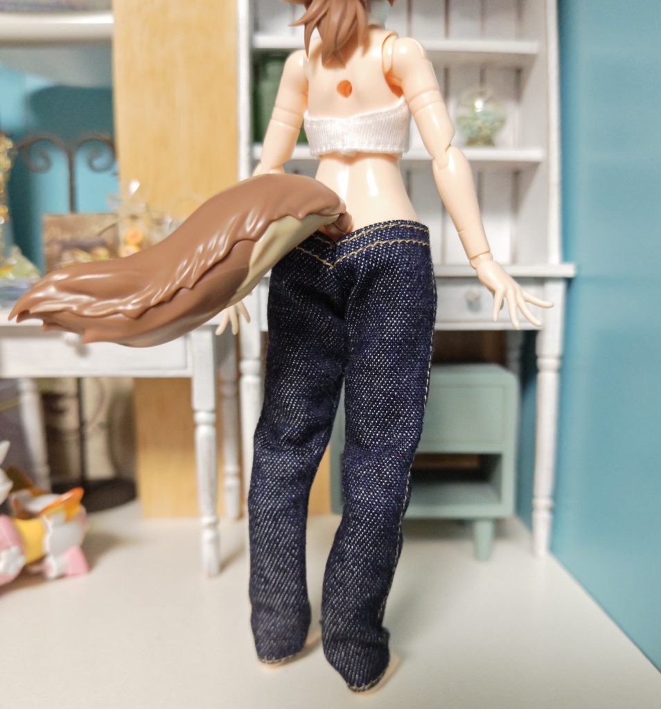 ジーンズ  けもプラサイズ