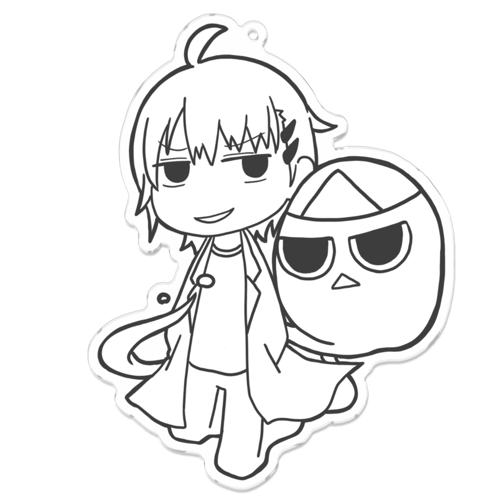 【10cm】おばPアクリルキーホルダー