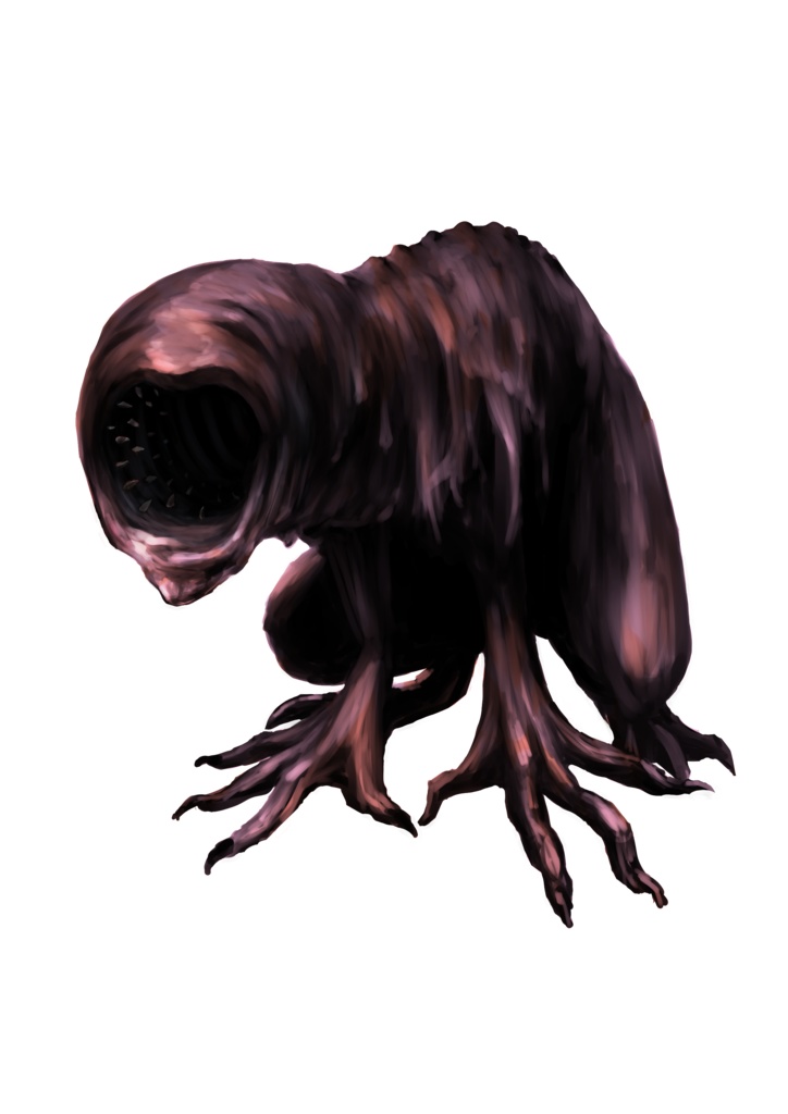 動くクリーチャー立ち絵