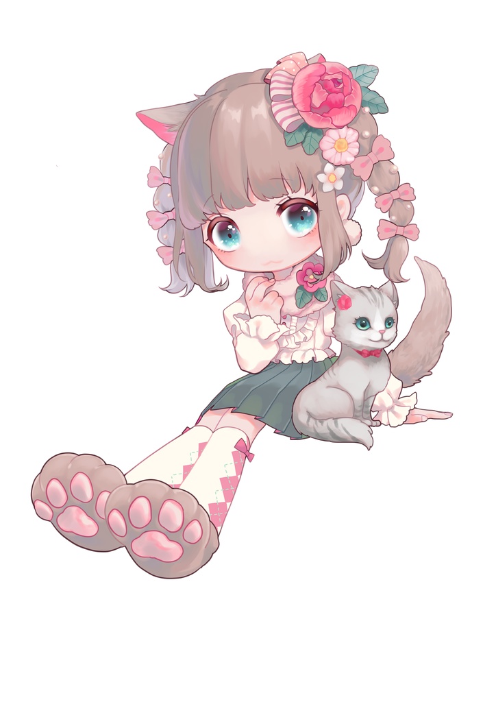 アクリルキーホルダー【キャット】