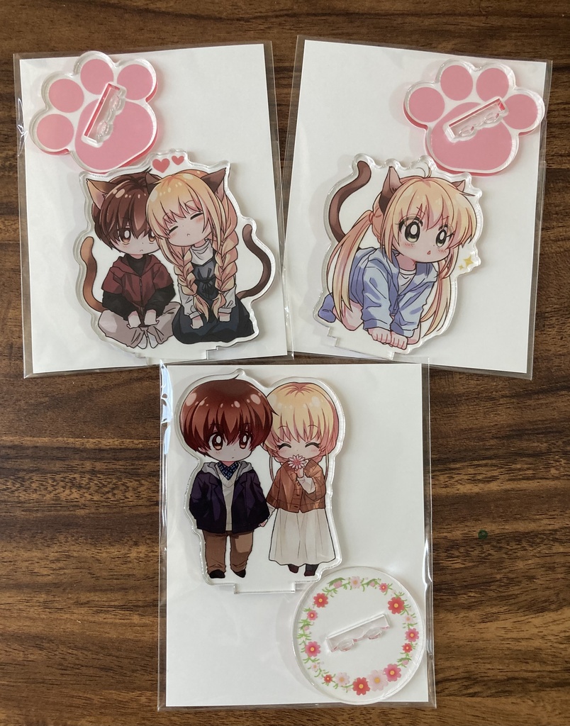 アクリルフィギュア3種セット