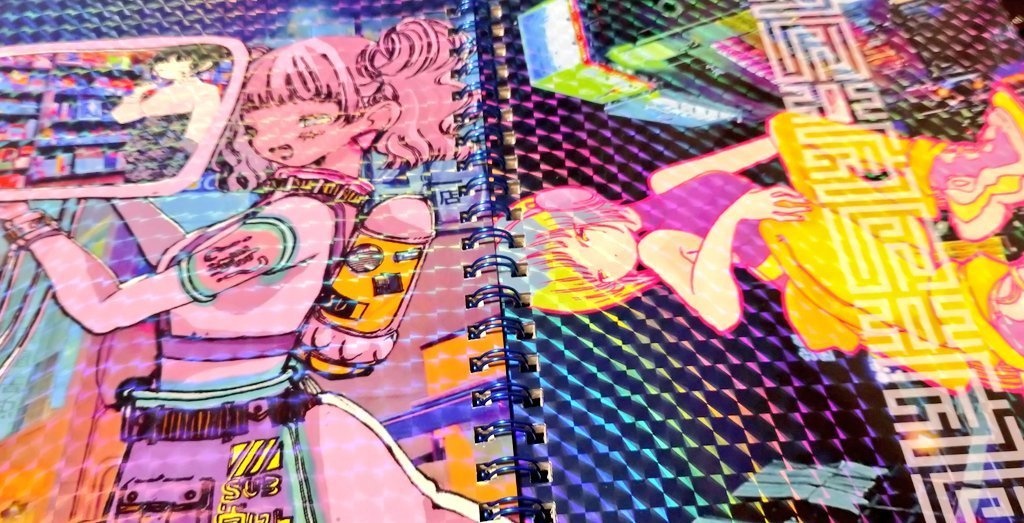 サイバーホログラムクロッキー帳