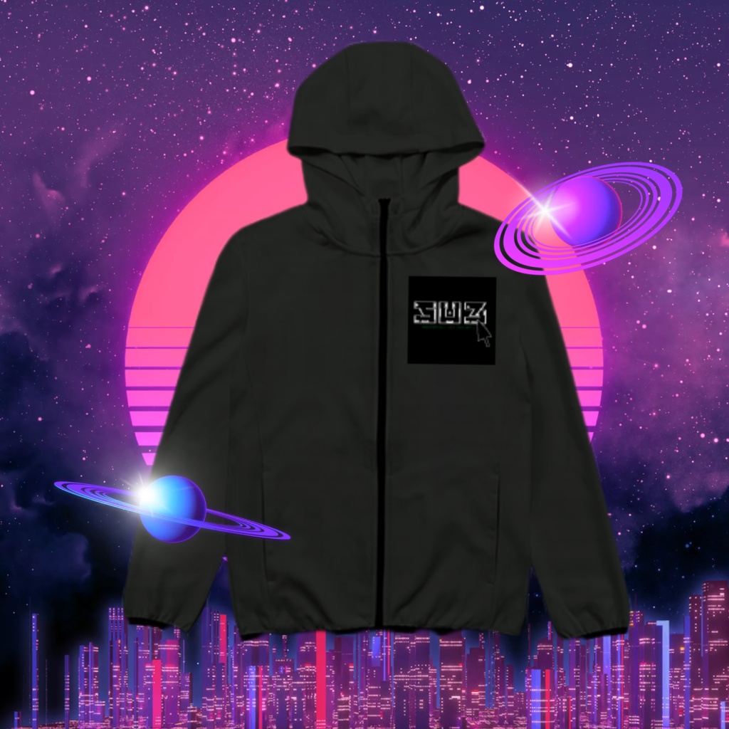 BIG ZIP PARKA (telephone-box)  by SU-SU-SUプロト