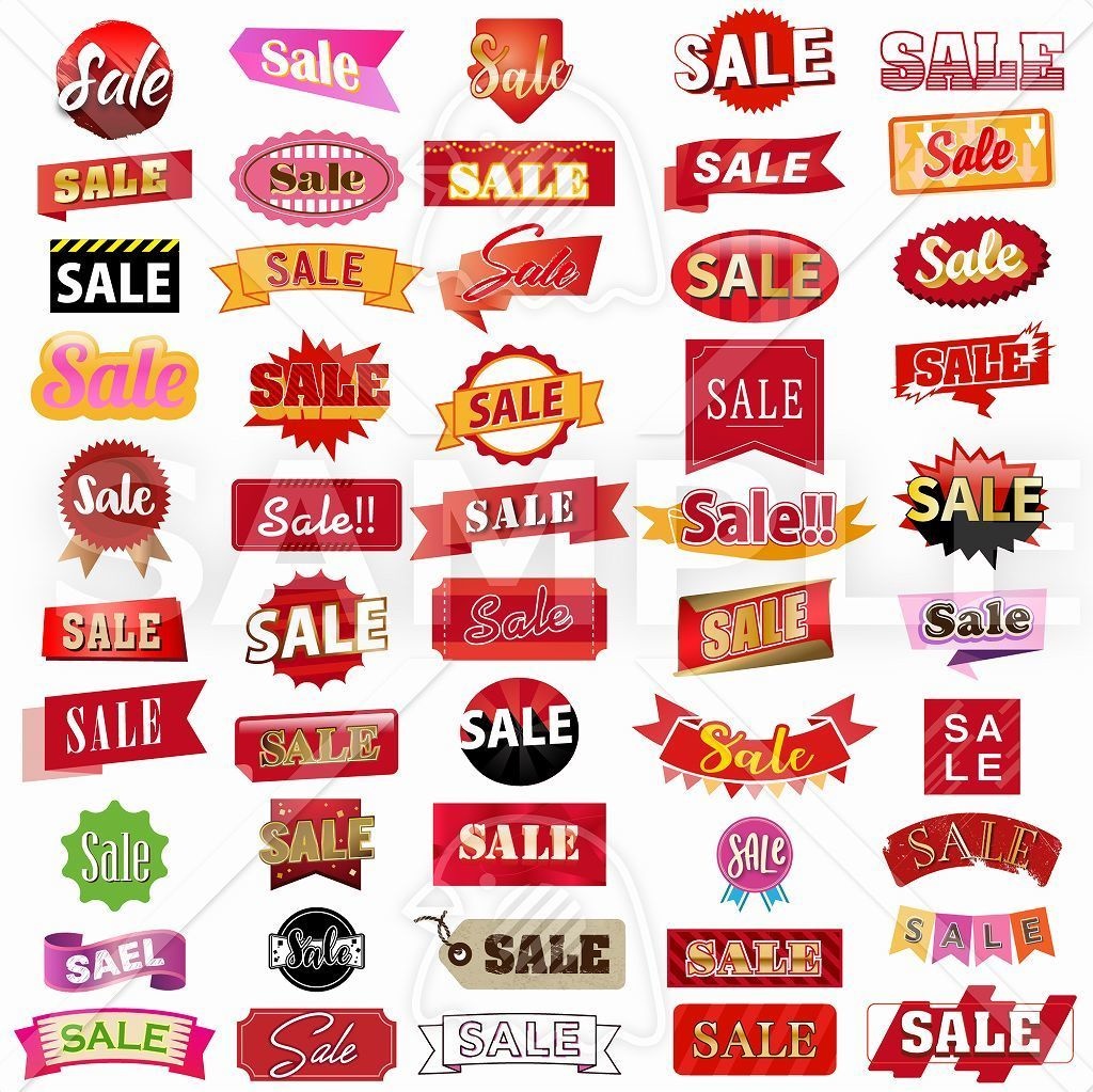 Saleアイコン100点セット