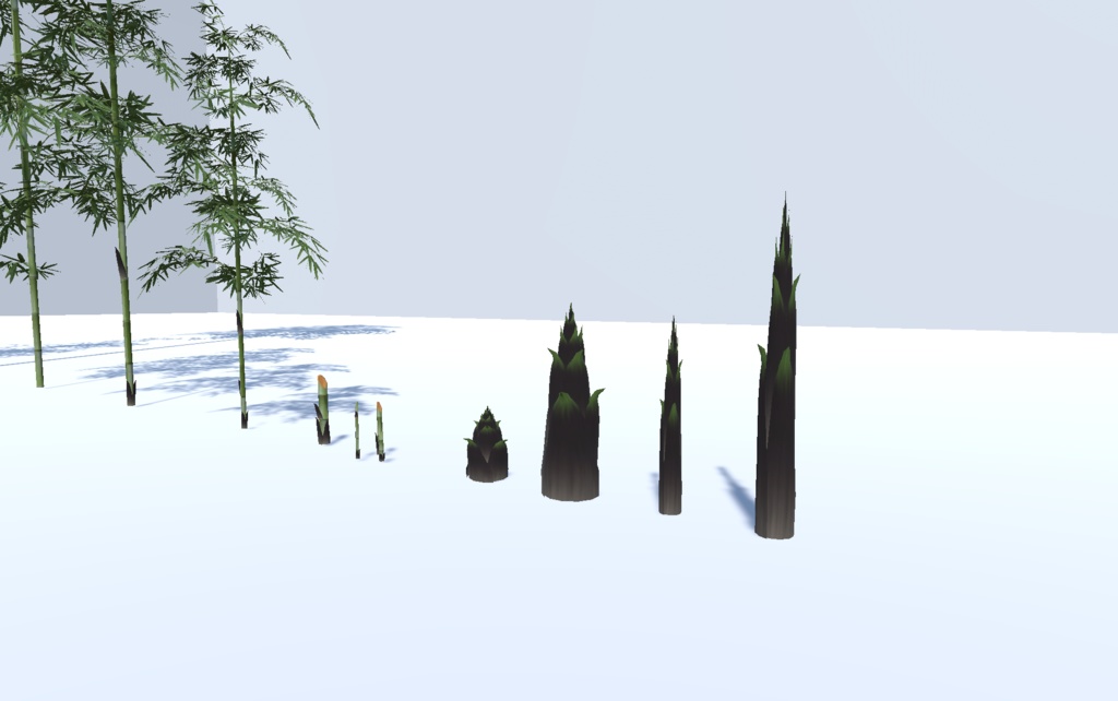 More DETAILED BAMBOO_更多细节竹子套装