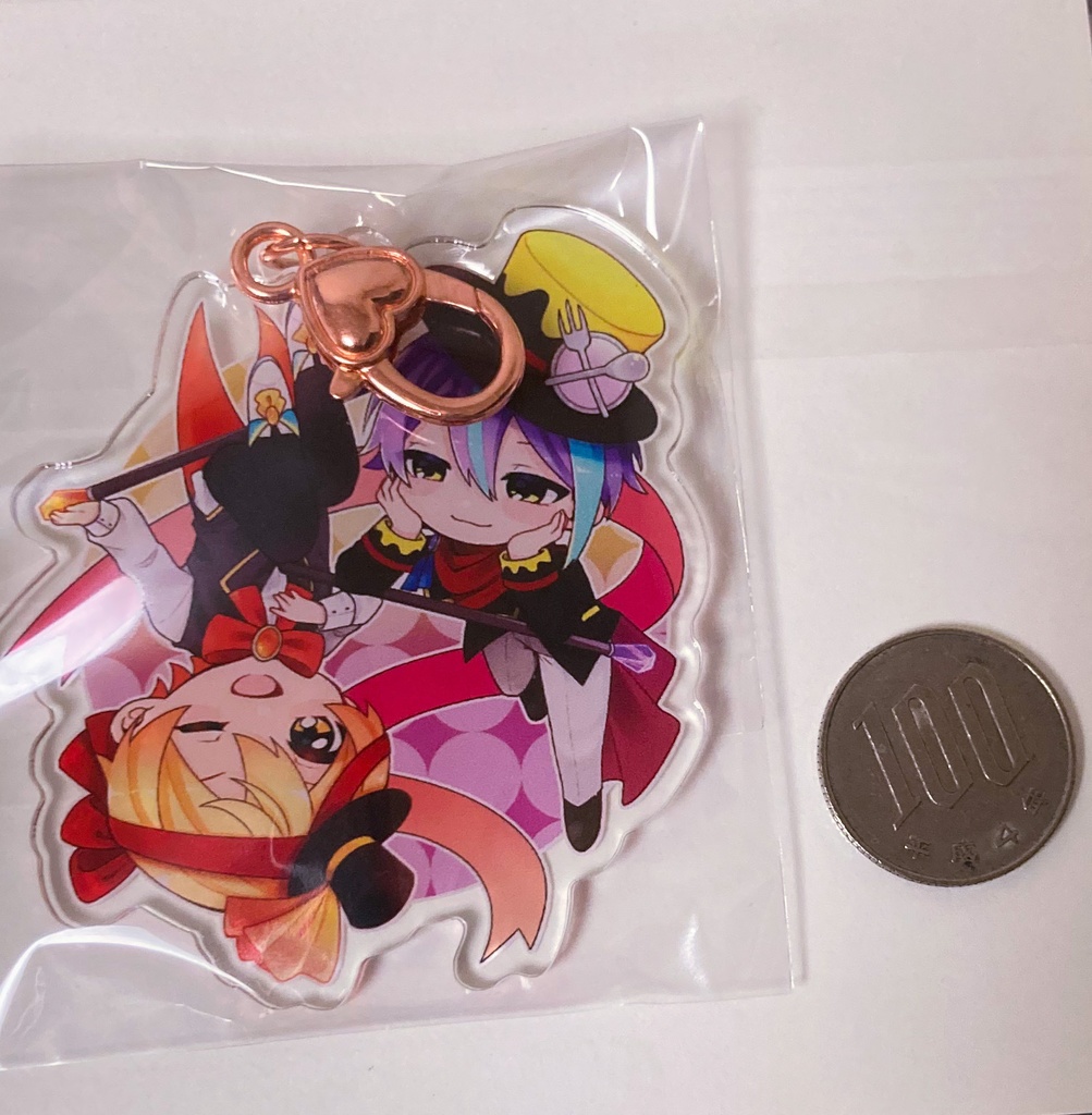 まるい類司アクリルキーホルダー
