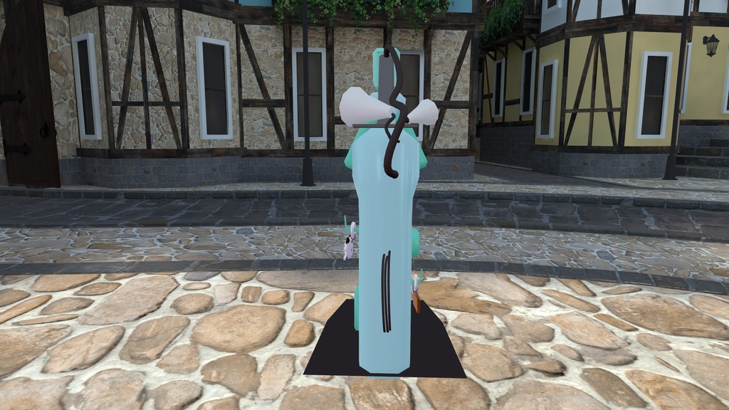 【オリジナル3Dモデル】フレンドフック!!【VRC想定アバター】