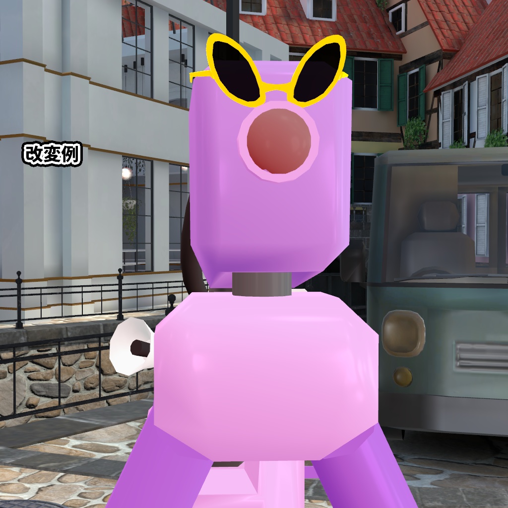 【オリジナル3Dモデル】フレンドフック!!【VRC想定アバター】