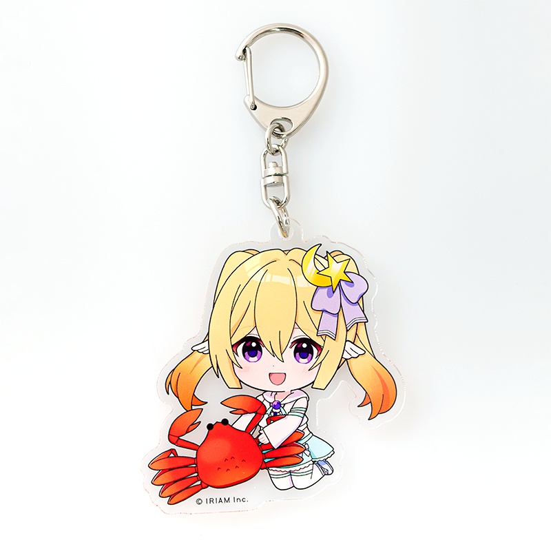 ちびキャラdeご当地アクリルキーホルダー-北海道・東北-(冷水 ルルナ)