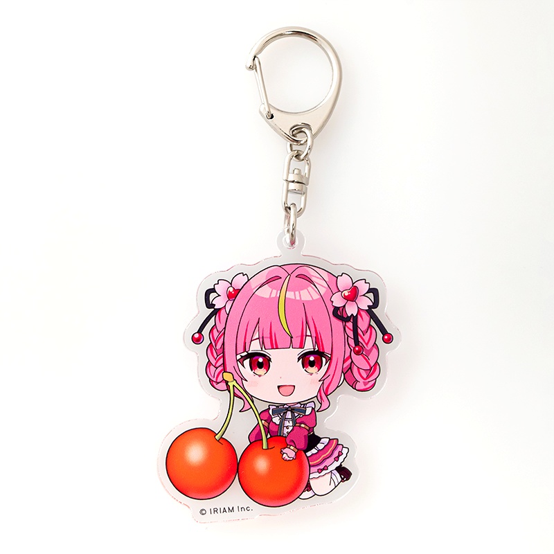 ちびキャラdeご当地アクリルキーホルダー-北海道・東北-（桜乃ちぇり）