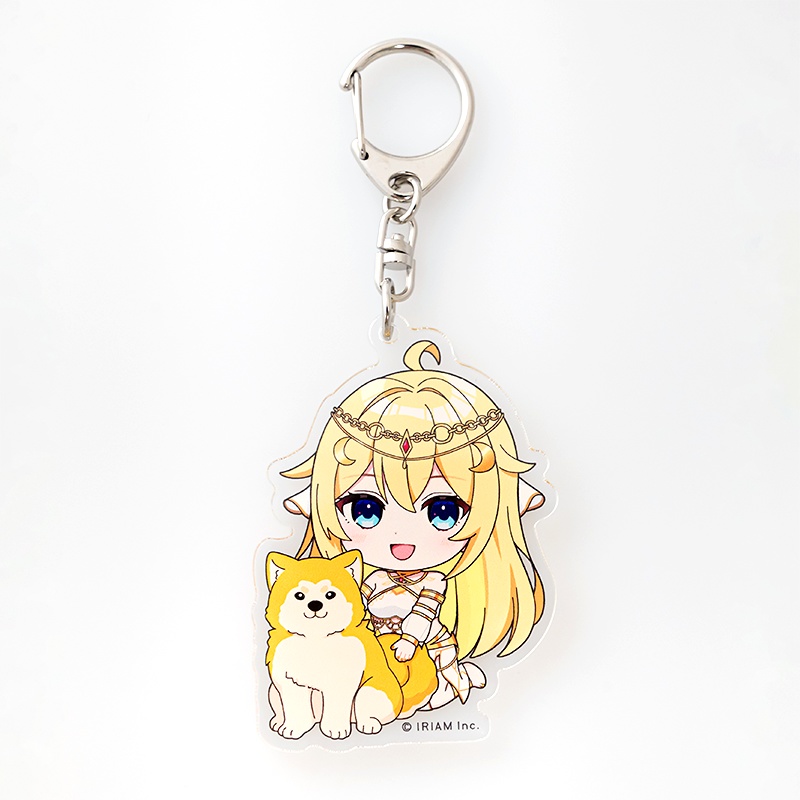 ちびキャラdeご当地アクリルキーホルダー-北海道・東北-(アイシェ•ジブリール)
