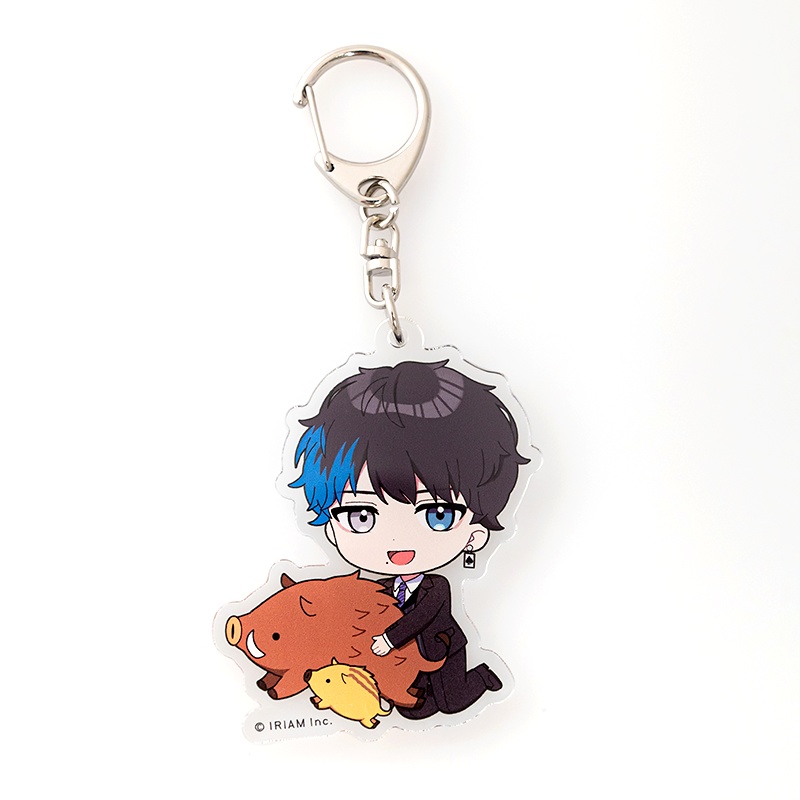 ちびキャラdeご当地アクリルキーホルダーvol.2-近畿-(比良坂レイ)