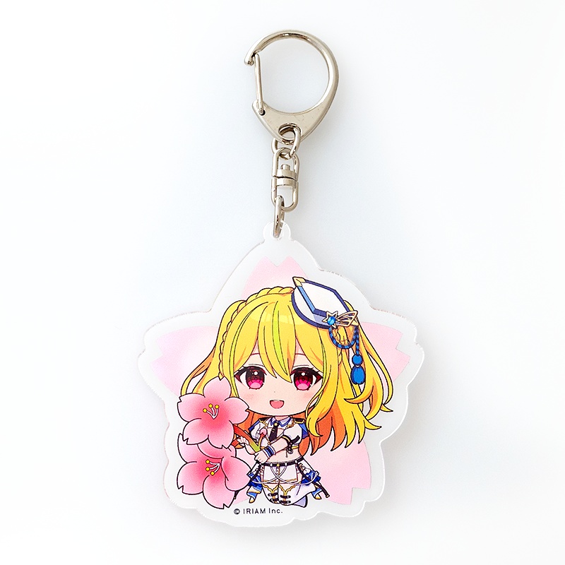 ちびキャラde春夏秋冬アクリルキーホルダー-Spring- (愛永星ミア)