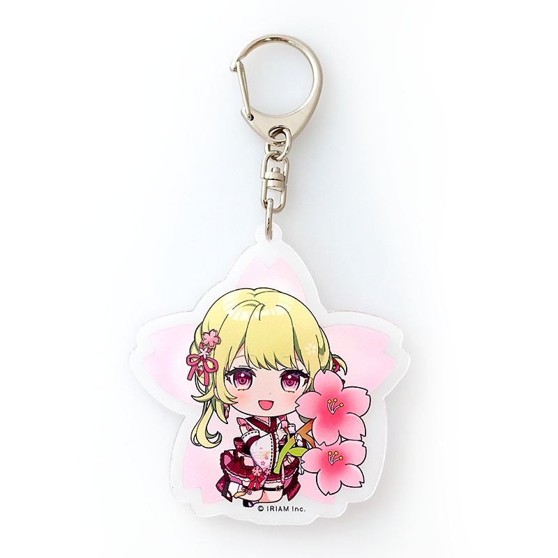 ちびキャラde春夏秋冬アクリルキーホルダー-Spring- (ミリフィア)
