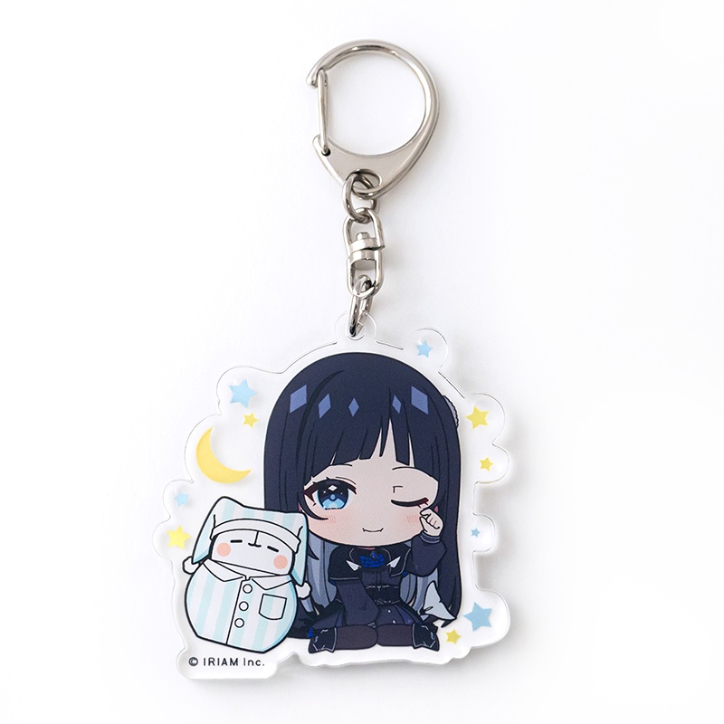 ちびキャラdeしらすといっしょ！アクリルキーホルダー-おやすみしらす-（ノアル・オルキヌス）
