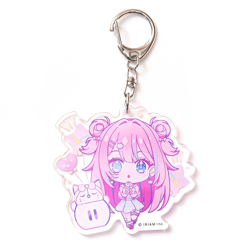 ちびキャラdeしらすといっしょ！アクリルキーホルダー-フェアリーしらす-（乙宮みぁ）