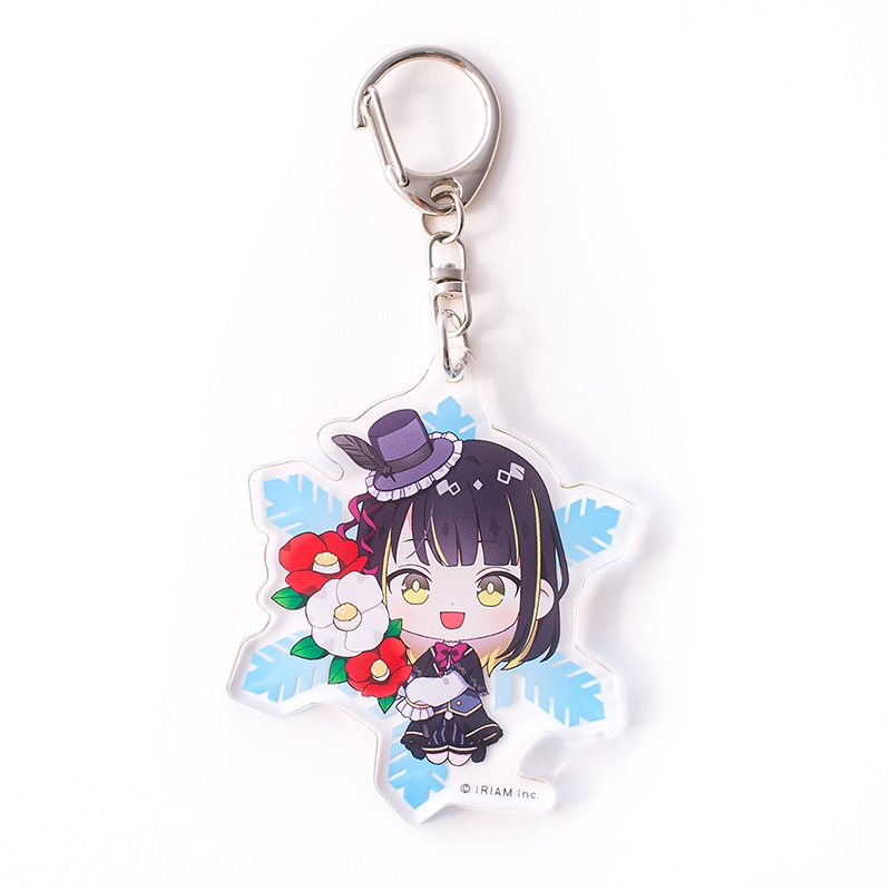 ちびキャラde春夏秋冬アクリルキーホルダー-Winter-(羽穏まる)