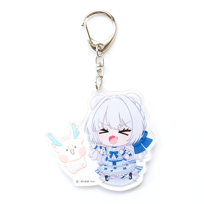 ちびキャラdeいっしょ！アクリルキーホルダー-ホシーカ/ユラミィ(熊乃海心)