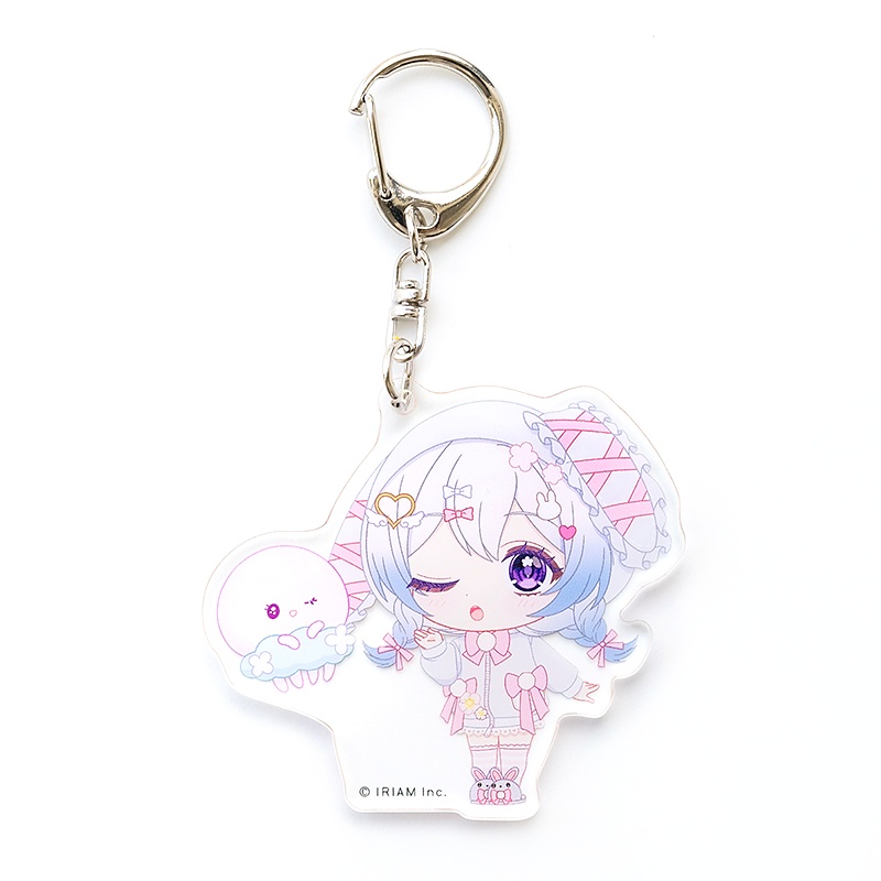 ちびキャラdeいっしょ！アクリルキーホルダー-ホシーカ/ユラミィ(宮樹りいせ)