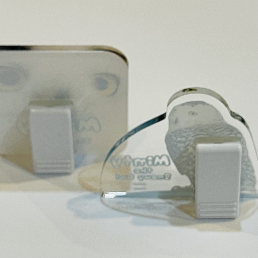 MINTY TOKYO アクリルクリップ 2個セット (Acrylic Clips Set of 2)