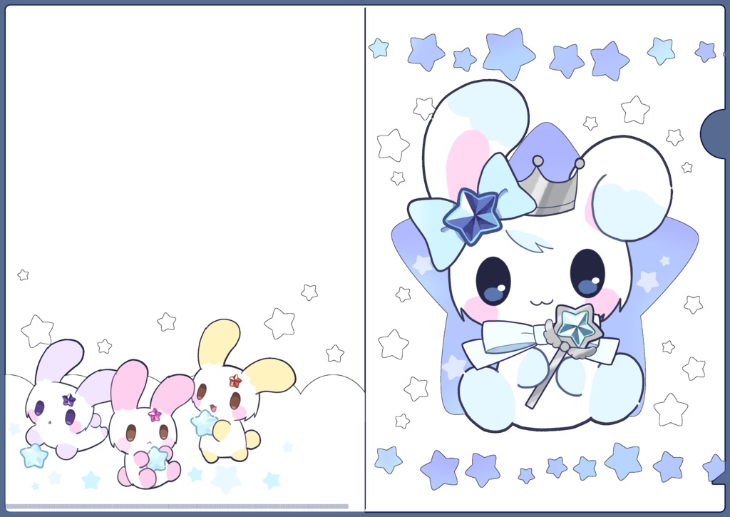 しふぉうさホログラムクリアファイル