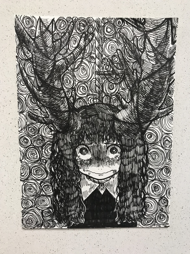 【原画】ストレス