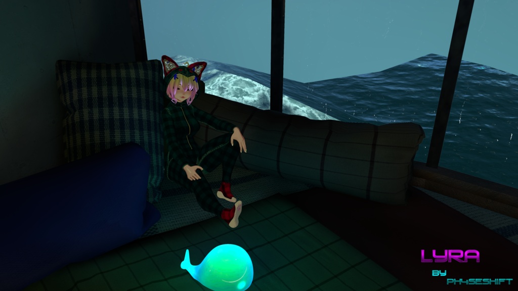 Lyra - Scratch asset VRC Avatar