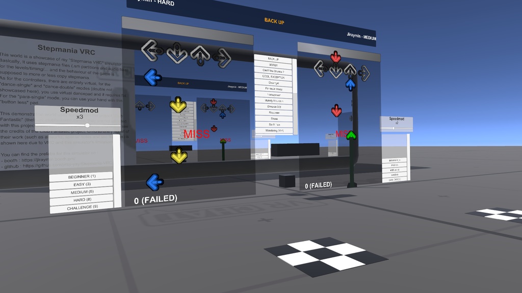 Stepmania VRC