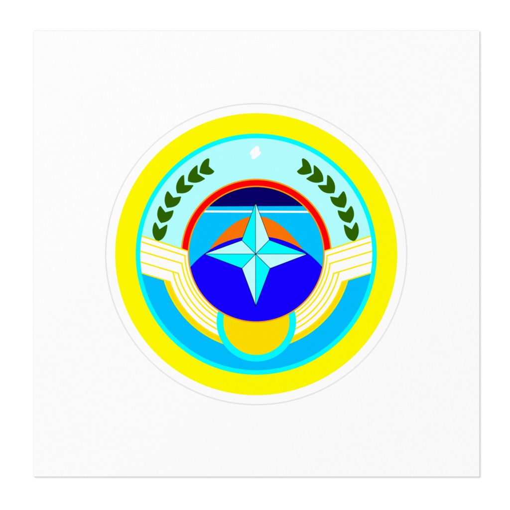 連邦空軍 ステッカー