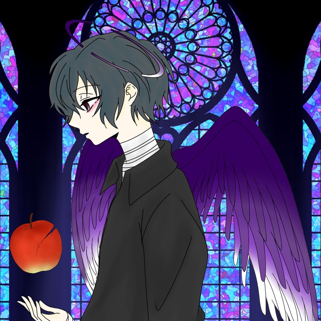 缶バッチ マソラ 黒ver.