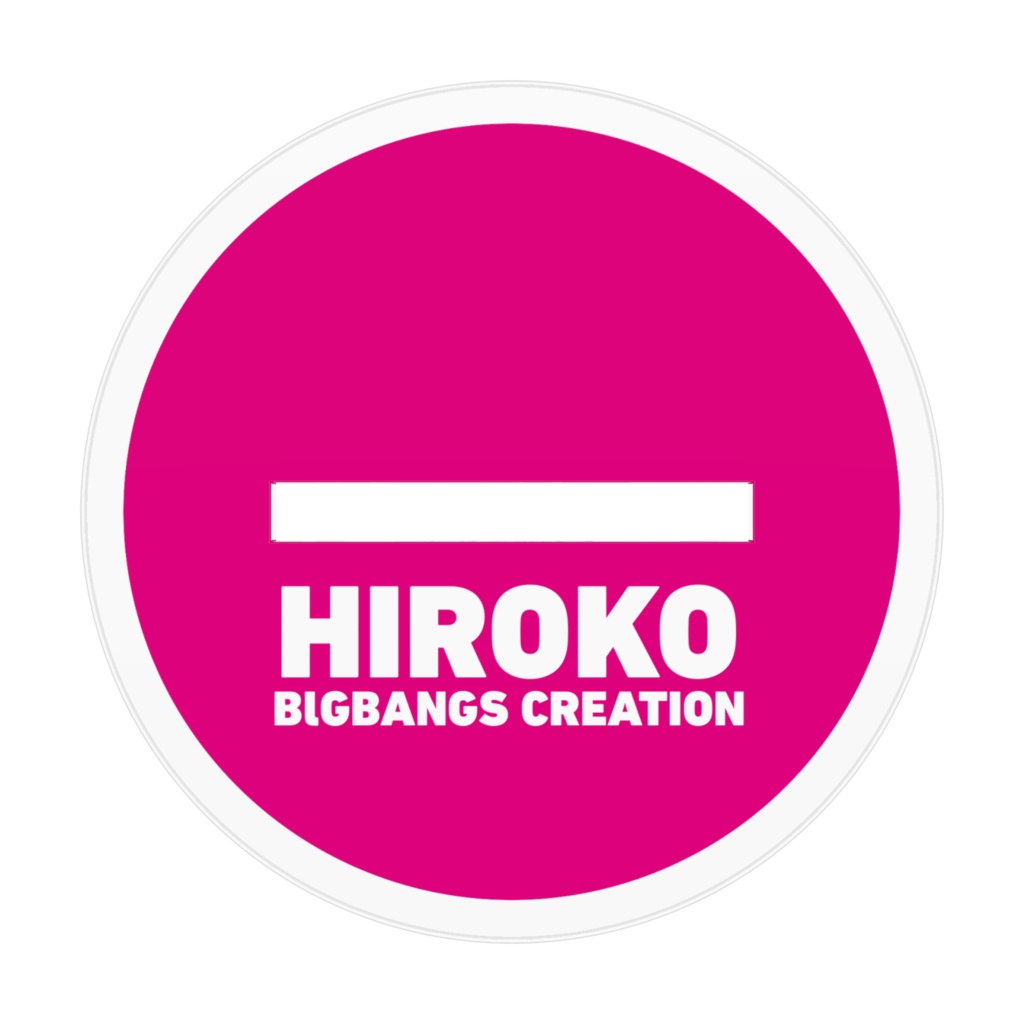 BIGBANGS CREATION ヒロコ アクリルフィギュア