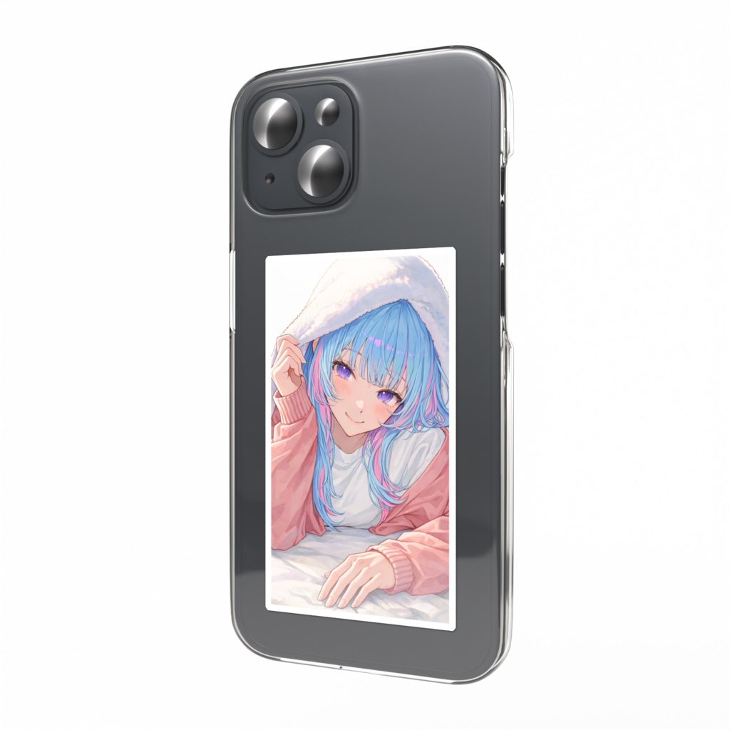 布団からひょっこり ステッカー