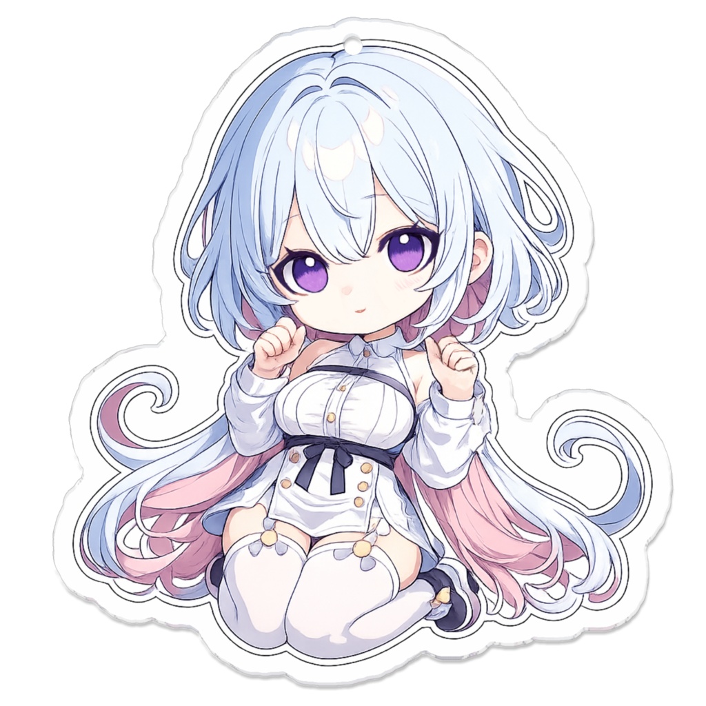 にゃんにゃんポーズ アクキー