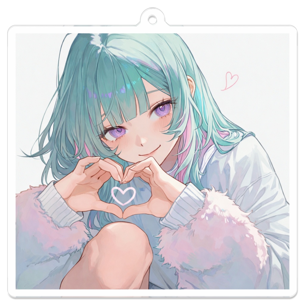 らぶ アクリルキーホルダー