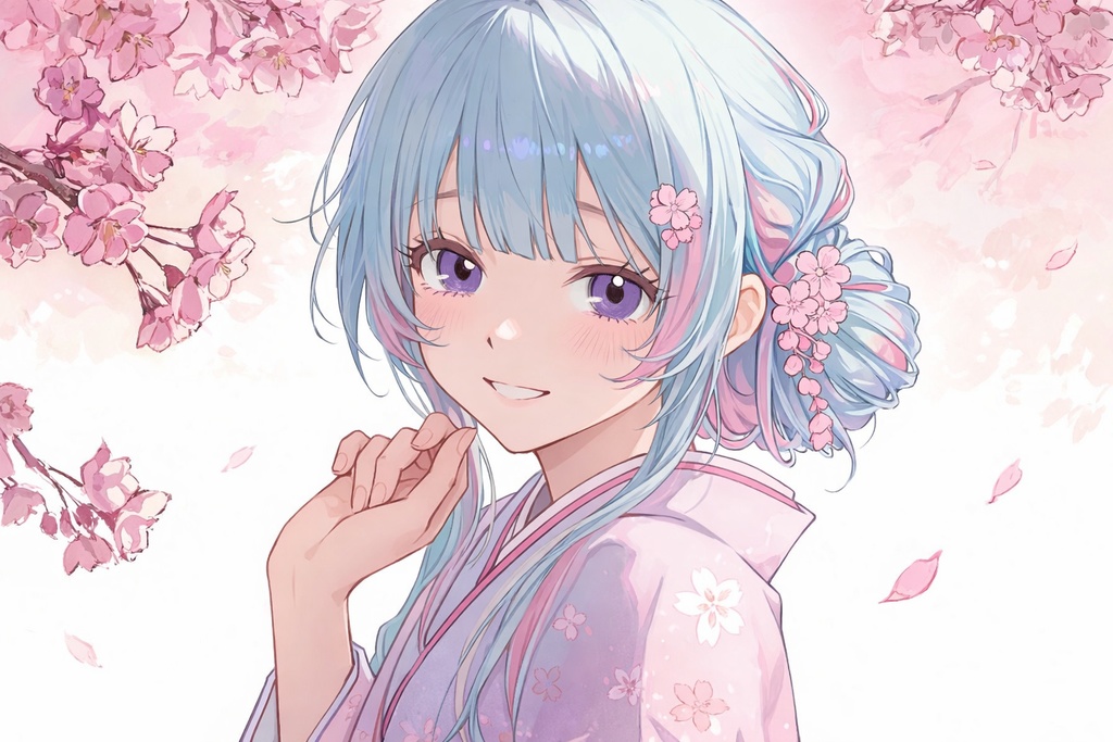 桜と私と パーカー